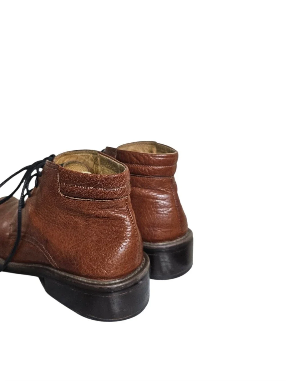 Borgesi Beverly Hills Collection Dress Chukka Boots Men’s EU 41 Brown Leather